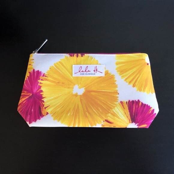 Lulu DK for Clinique Floral Print Makeup Bag - Picture 2 of 6